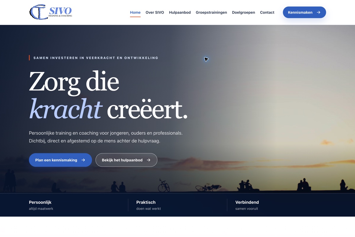 Voorbeeld van SIVO Training & Coaching