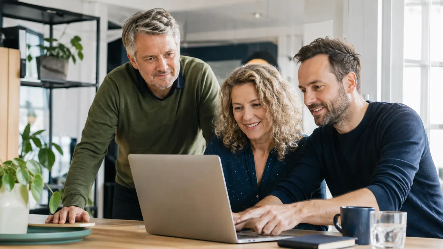 Ondernemers werken samen aan hun complete kantoor-ICT